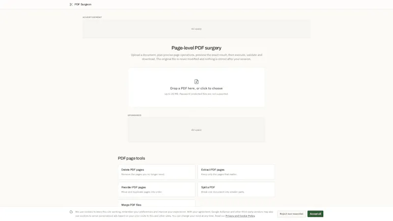 PDF Surgeon⁠ screenshot 1