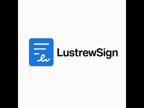 LustrewSign gallery image
