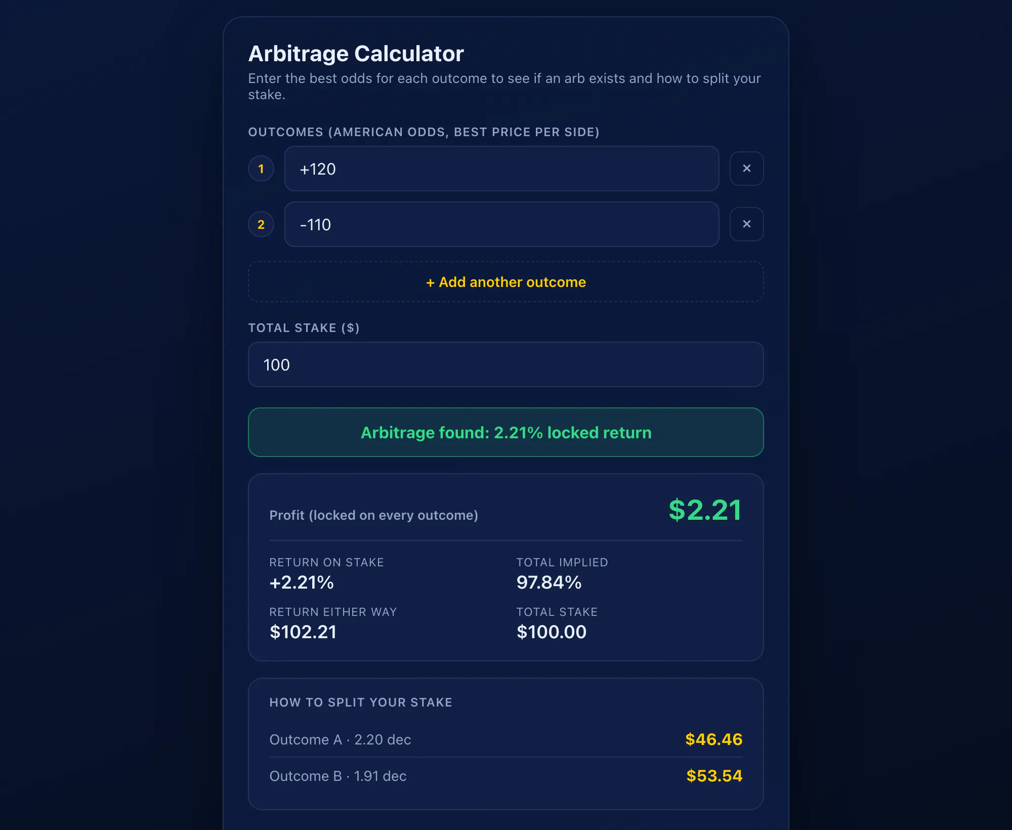 BetSmart Betting Calculators gallery image