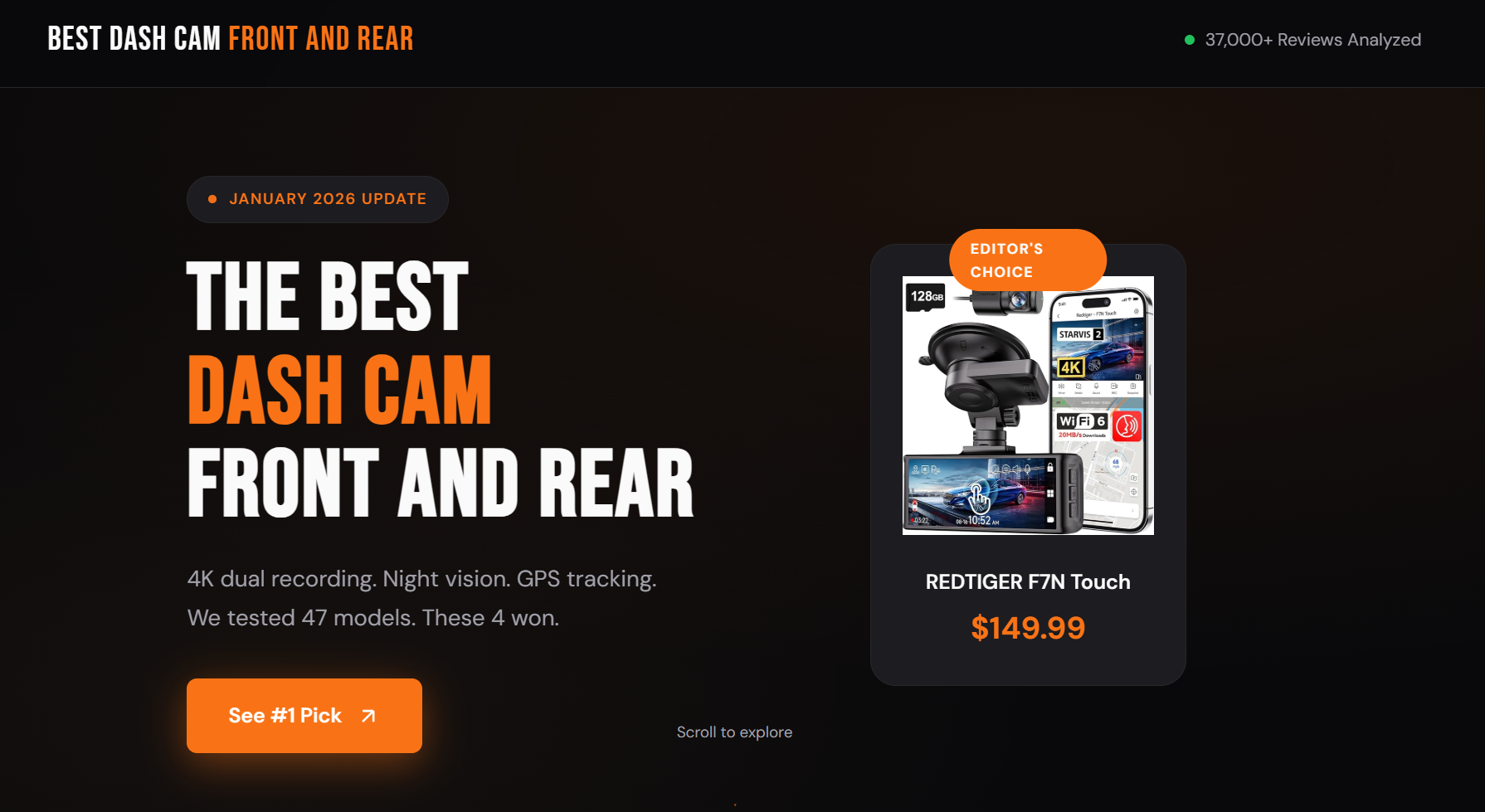 Best Dash Cam Front and Rear gallery image