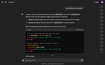 ChatGPT Mess Scout gallery image