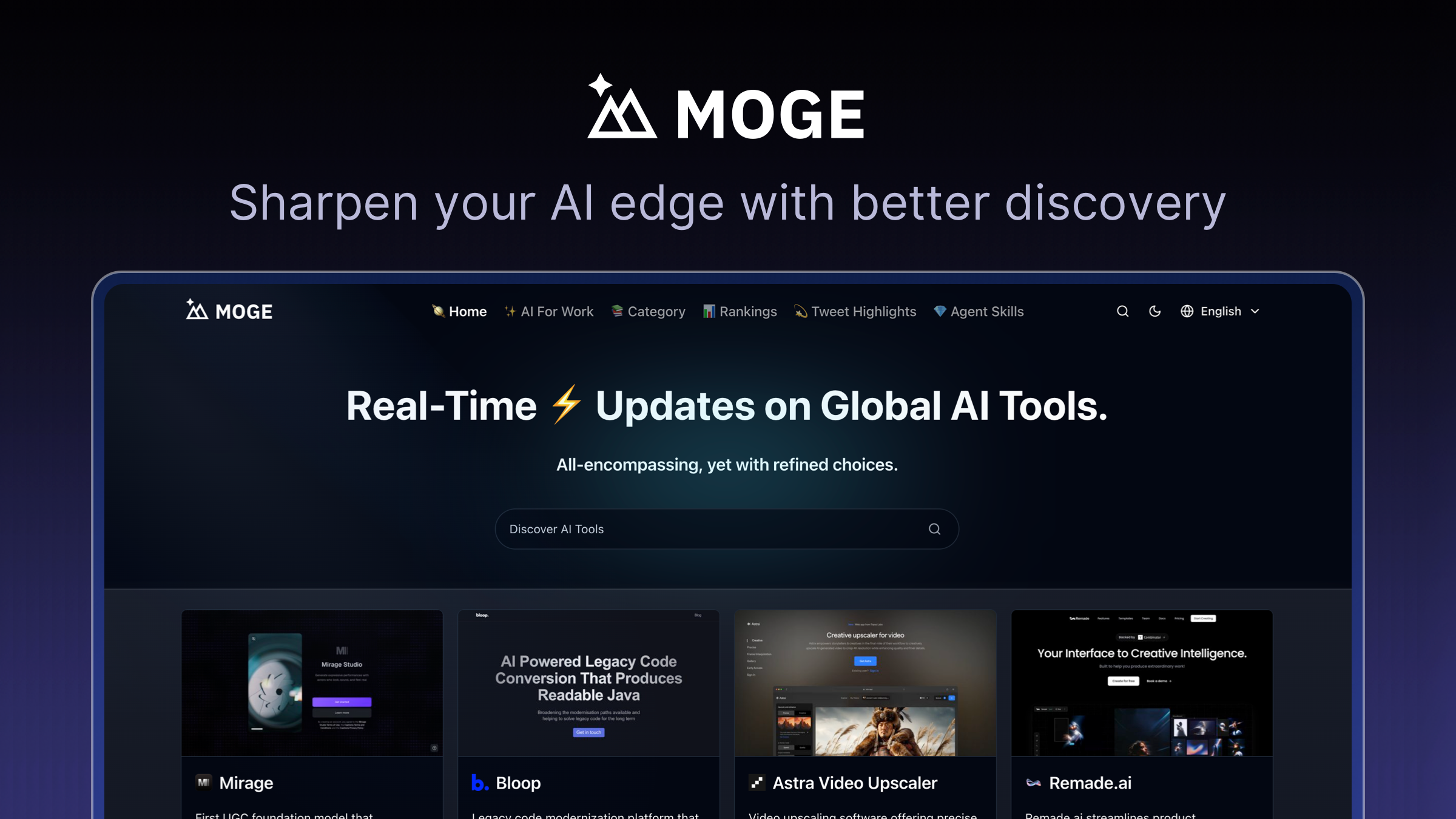 MOGE gallery image