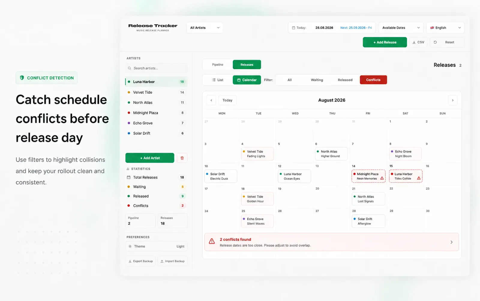 Release Tracker screenshot 4