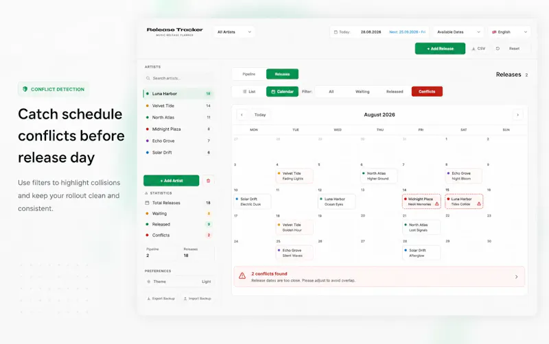 Release Tracker screenshot 4