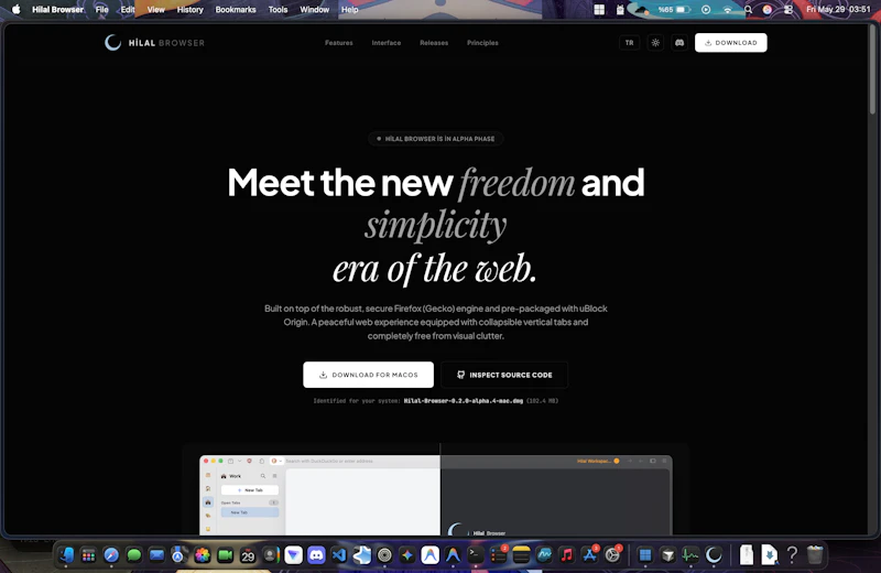 Hilal Browser screenshot 9