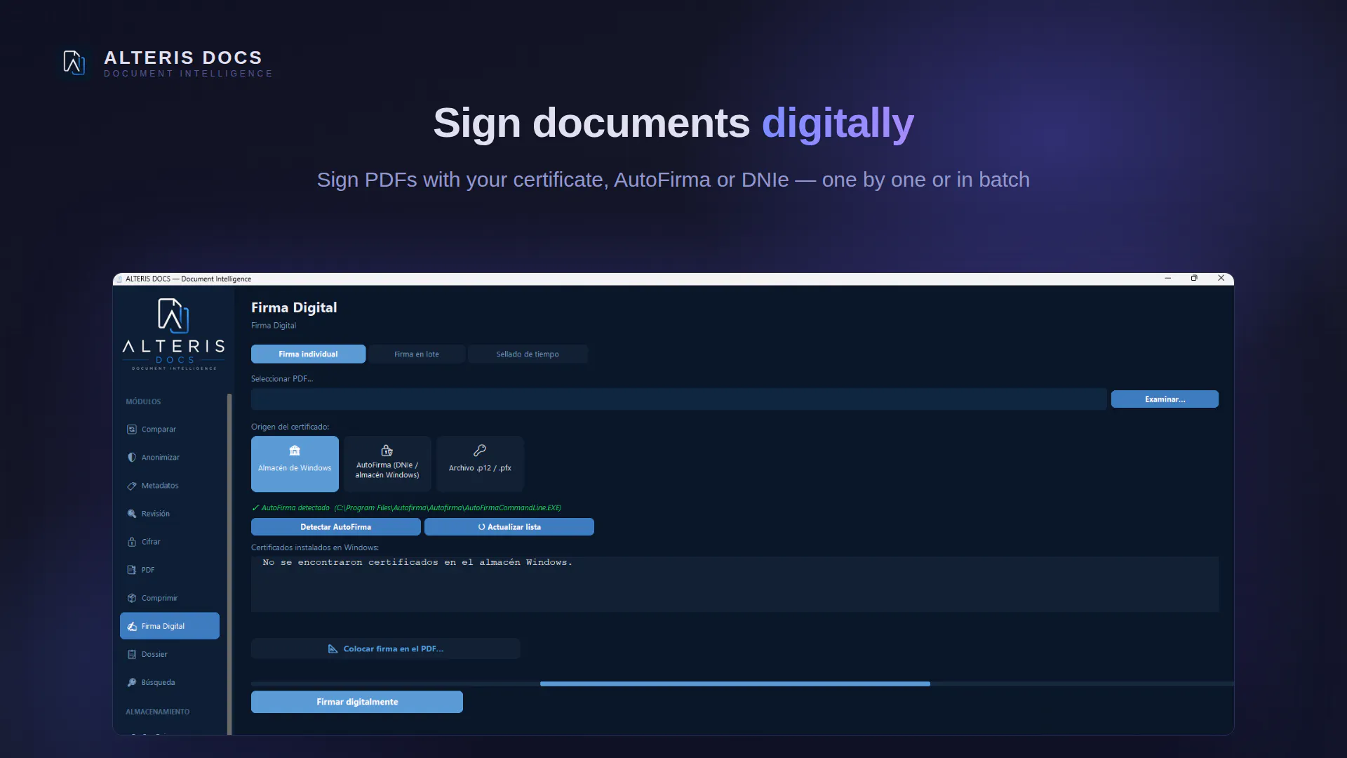 Alteris Docs gallery image