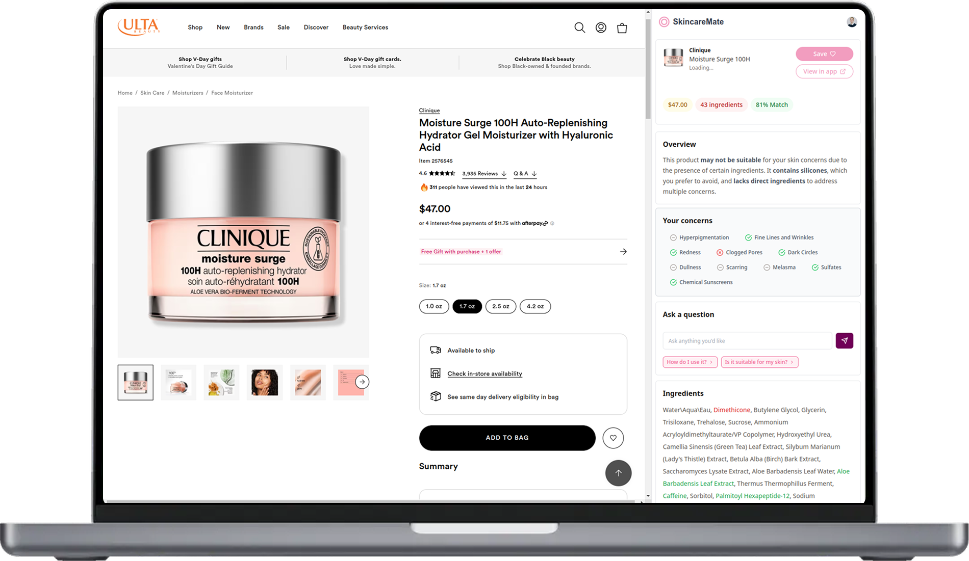 وسائط زميله في Skincarem - مدقق مكونات العناية بالبشرة 3