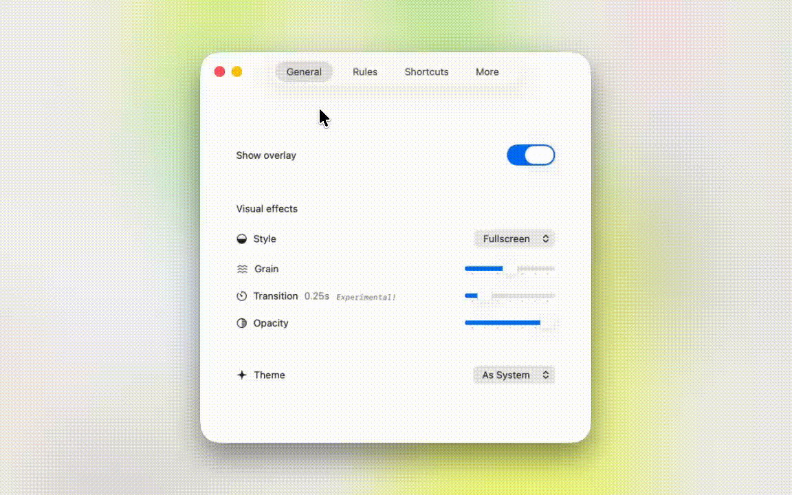 Monóculo 2.0 para macOS - Cancelación de ruido para tu pantalla media 6