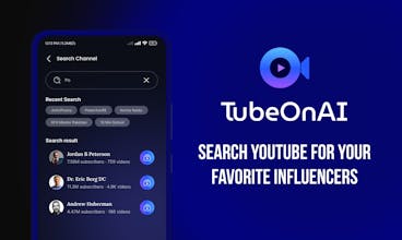 移动应用程序- TubeOnAI移动应用程序，可在iOS和Android设备上下载。
