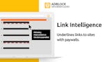 AdBlock with Link Intelligence image