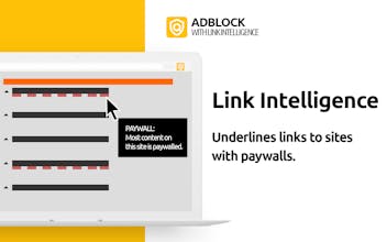 AdBlock with Link Intelligence gallery image