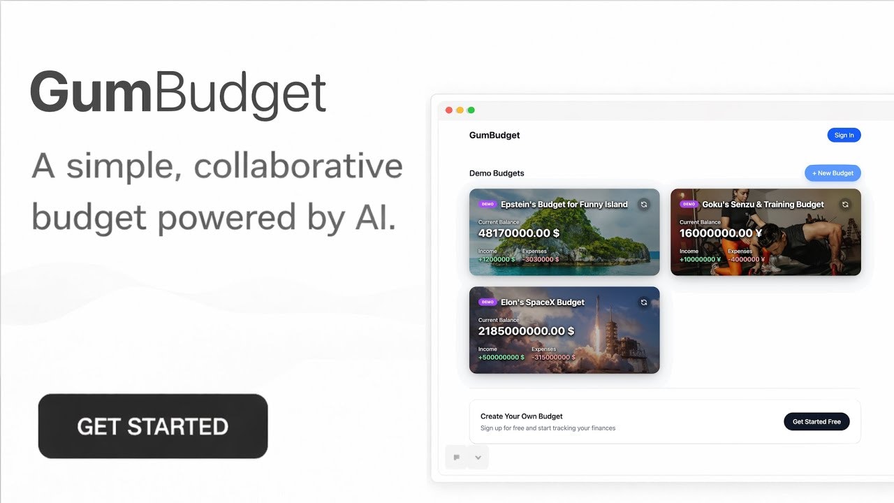 GumBudget gallery image