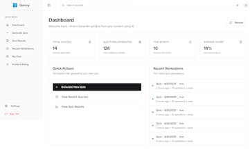 Quizzy - AI Quiz Maker gallery image