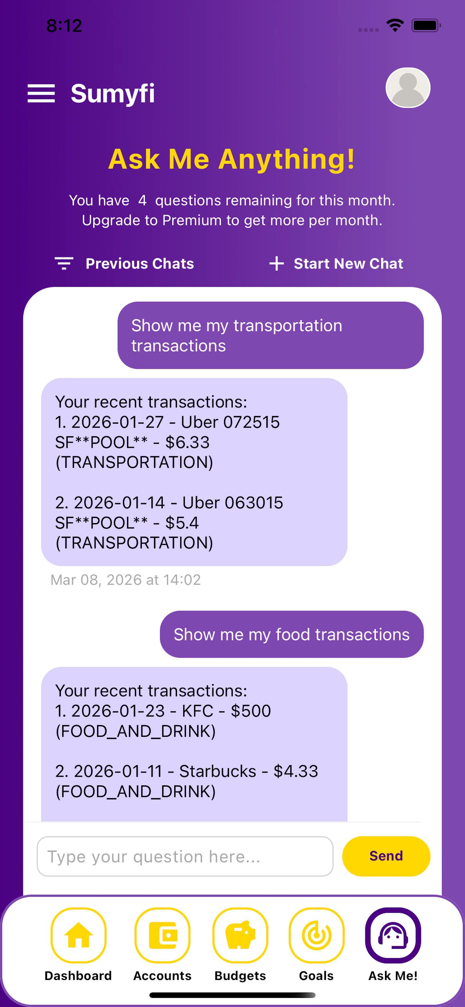 Sumyfi - Your Financial Companion screenshot 5