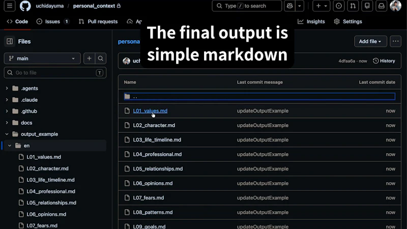 personal context screenshot 4