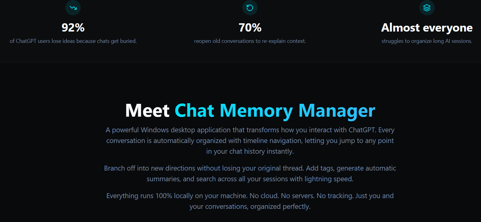 Chat Memory Manager gallery image