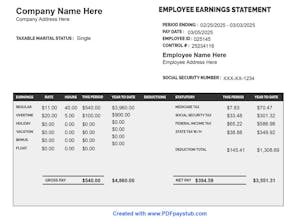 PDFPayStub.com gallery image