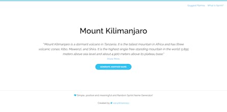 SprintName gallery image