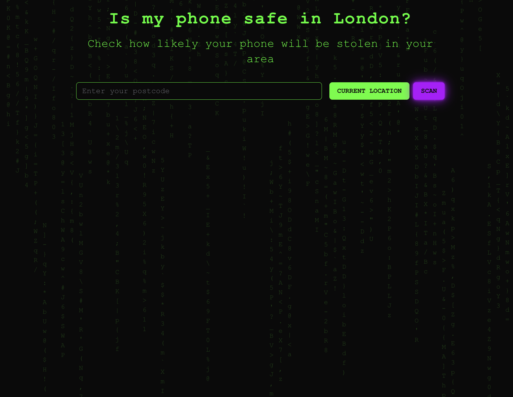 Il mio telefono è sicuro a Londra? media 2