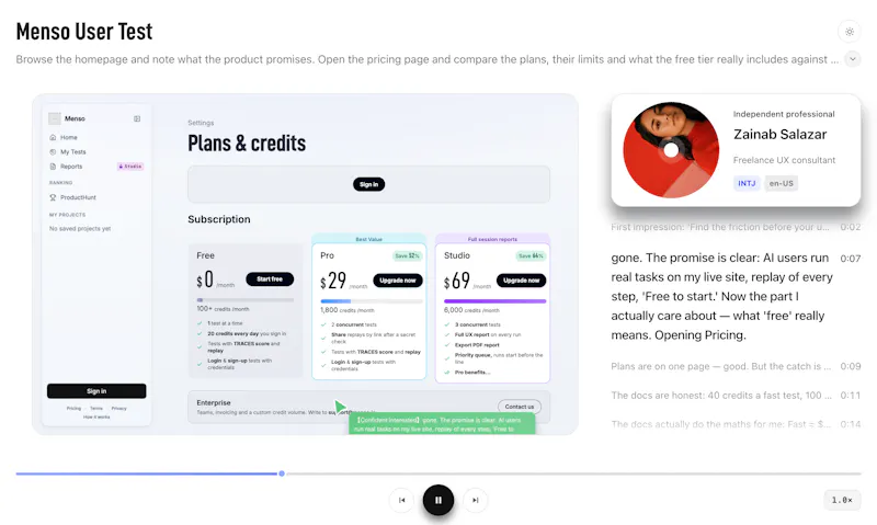 Menso screenshot 6