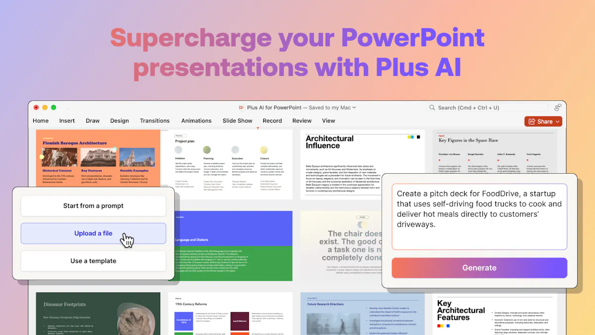 Plus AI for PowerPoint