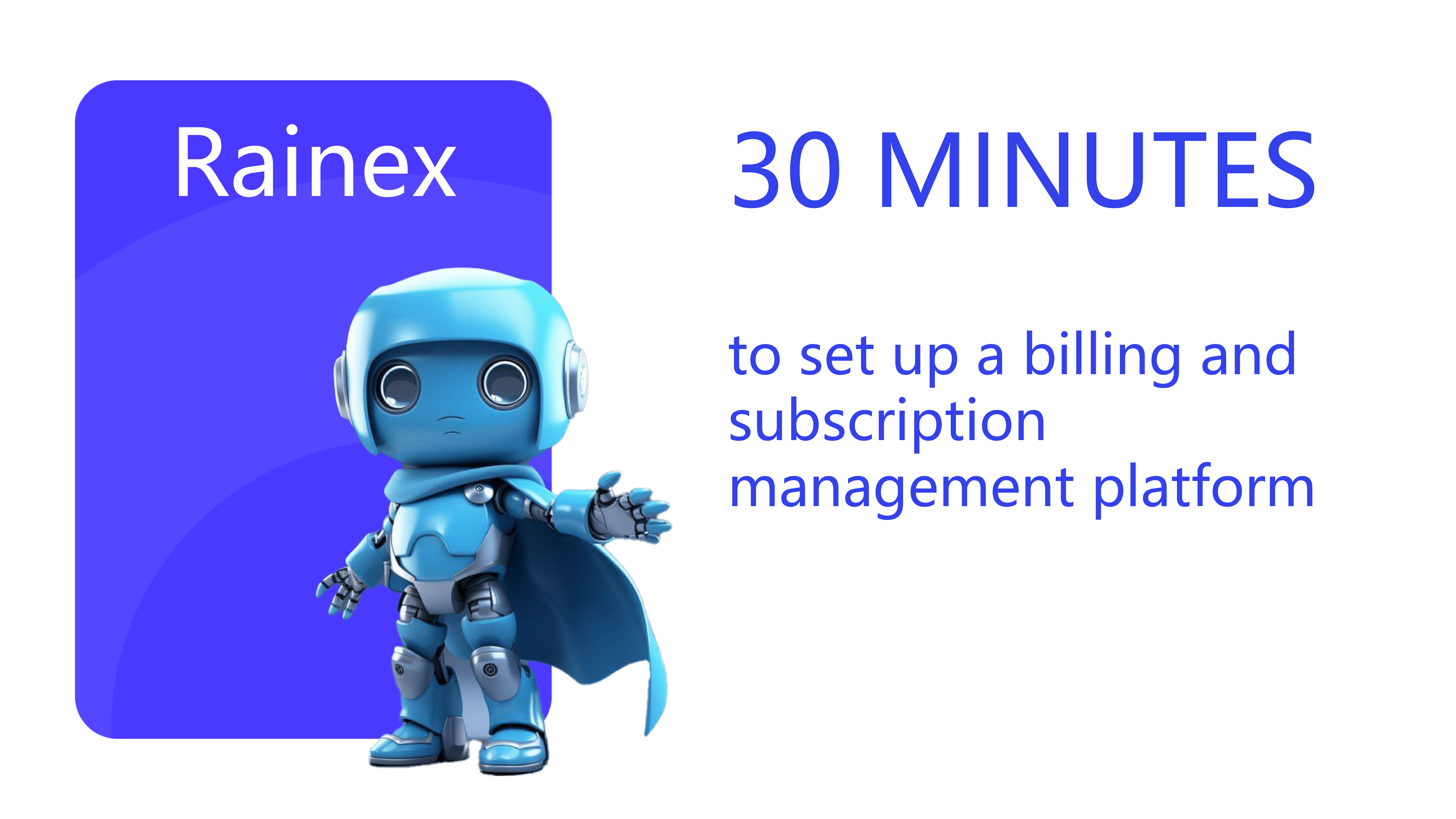 Rainex - Your ideal billing and subscription management system