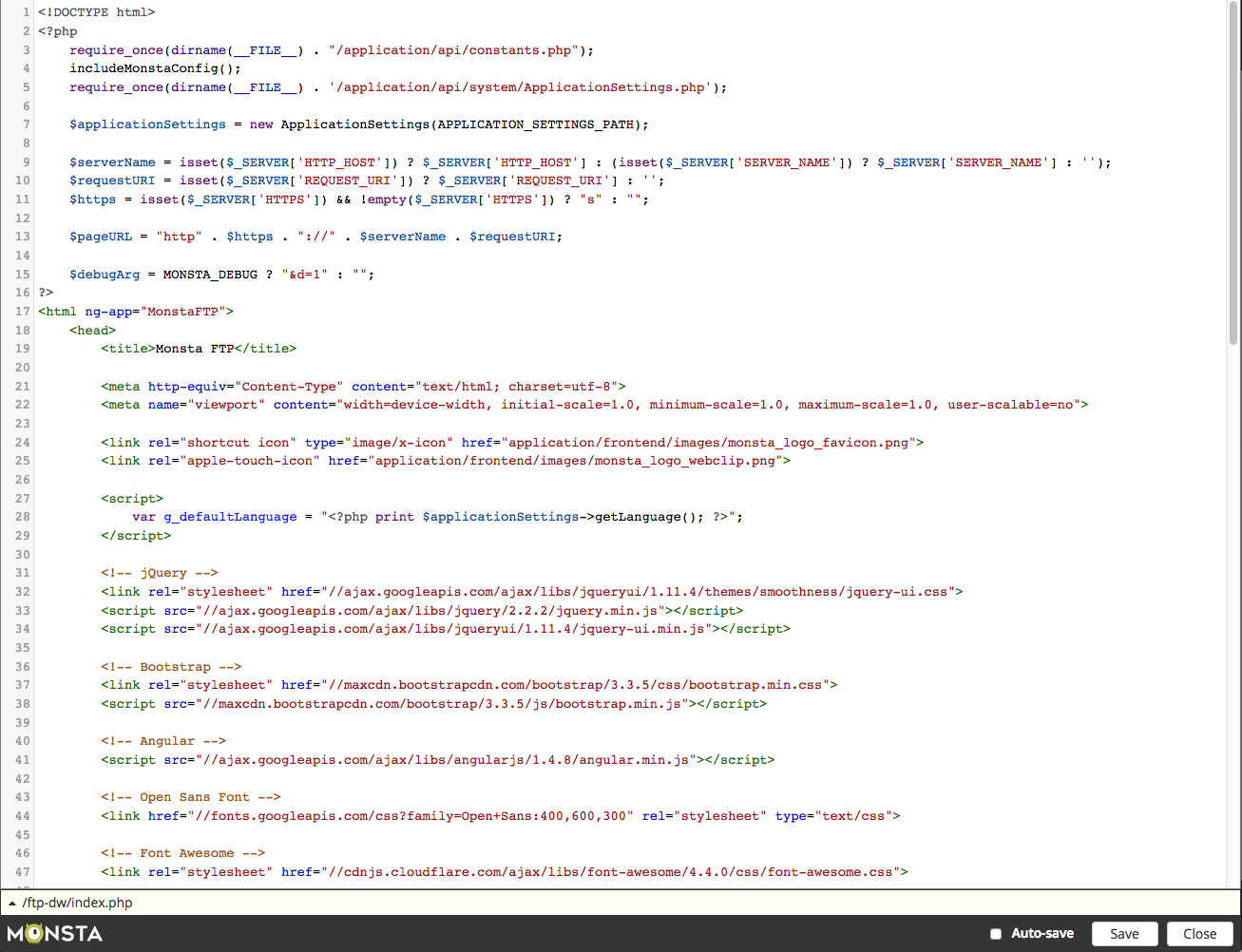 Monsta FTP gallery image