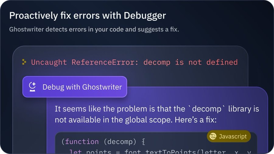 Mídia 3 de Chat do Ghostwriter de Replit - A primeira IA de conversação incorporada ao seu IDE