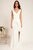 Split Mermaid Formal Dress in Ivory gallery image
