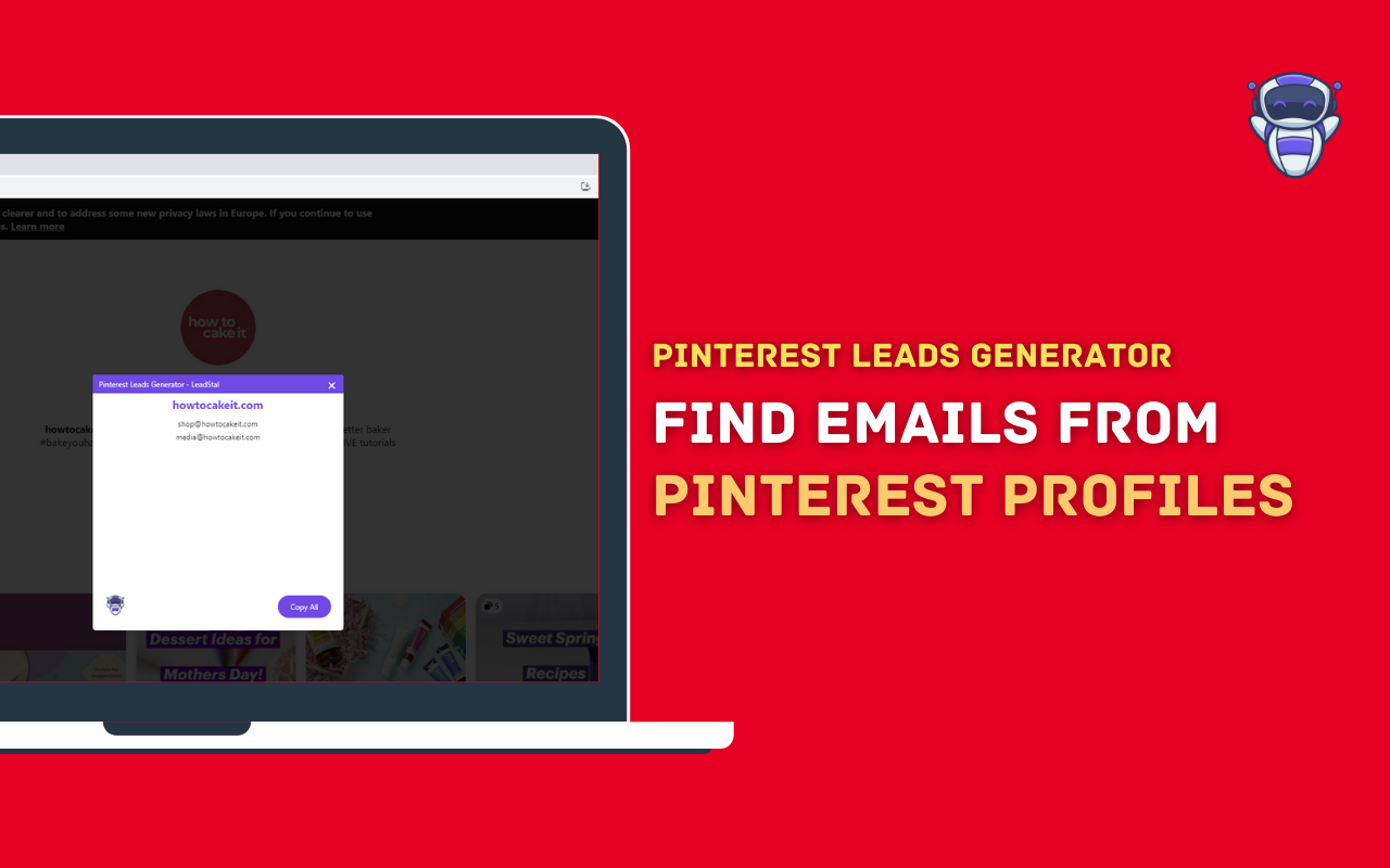 Pinterest Scraper & Email Finder gallery image