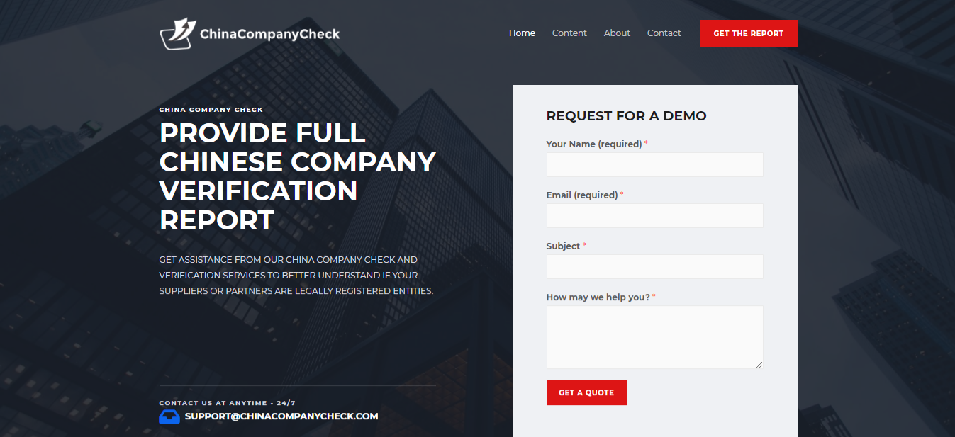 China Company Check gallery image