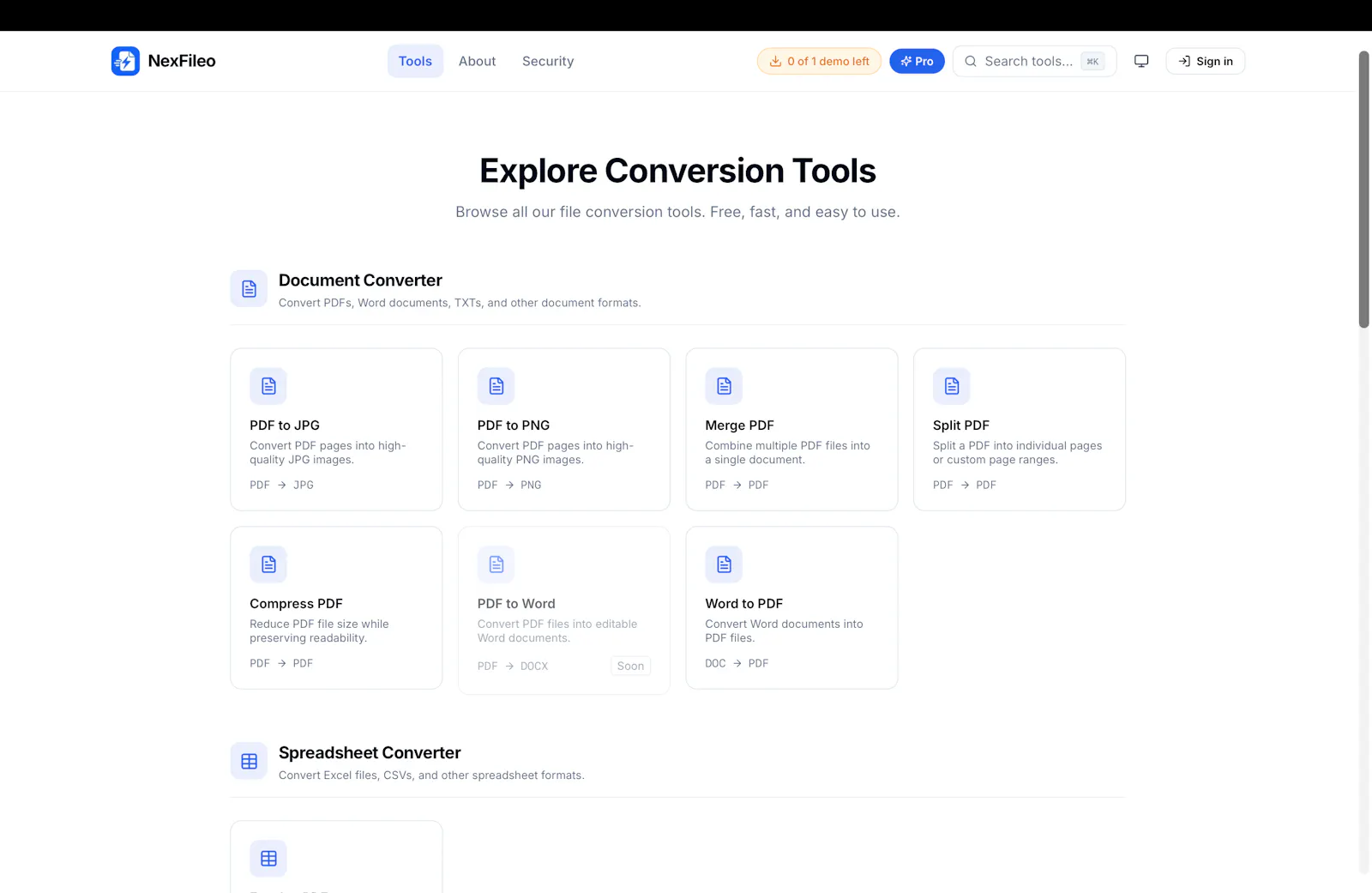 NexFileo screenshot 1
