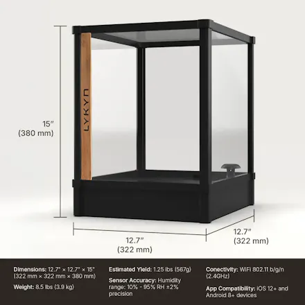 Lykyn Smart Mushroom Grow Box gallery image
