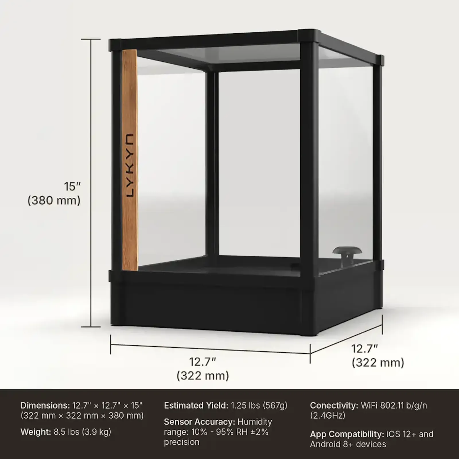 Lykyn Smart Mushroom Grow Box screenshot 12