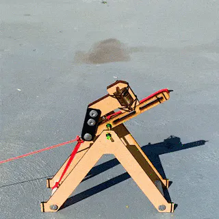 Pennypult II: Mini Trebuchet gallery image