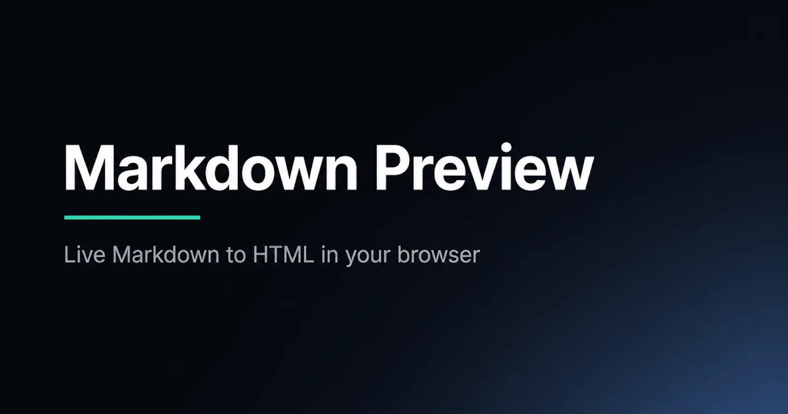 Markdown Preview screenshot 1