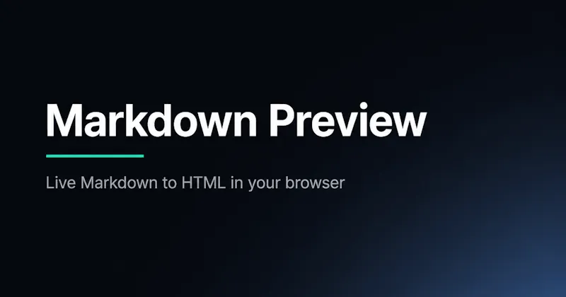 Markdown Preview screenshot 1