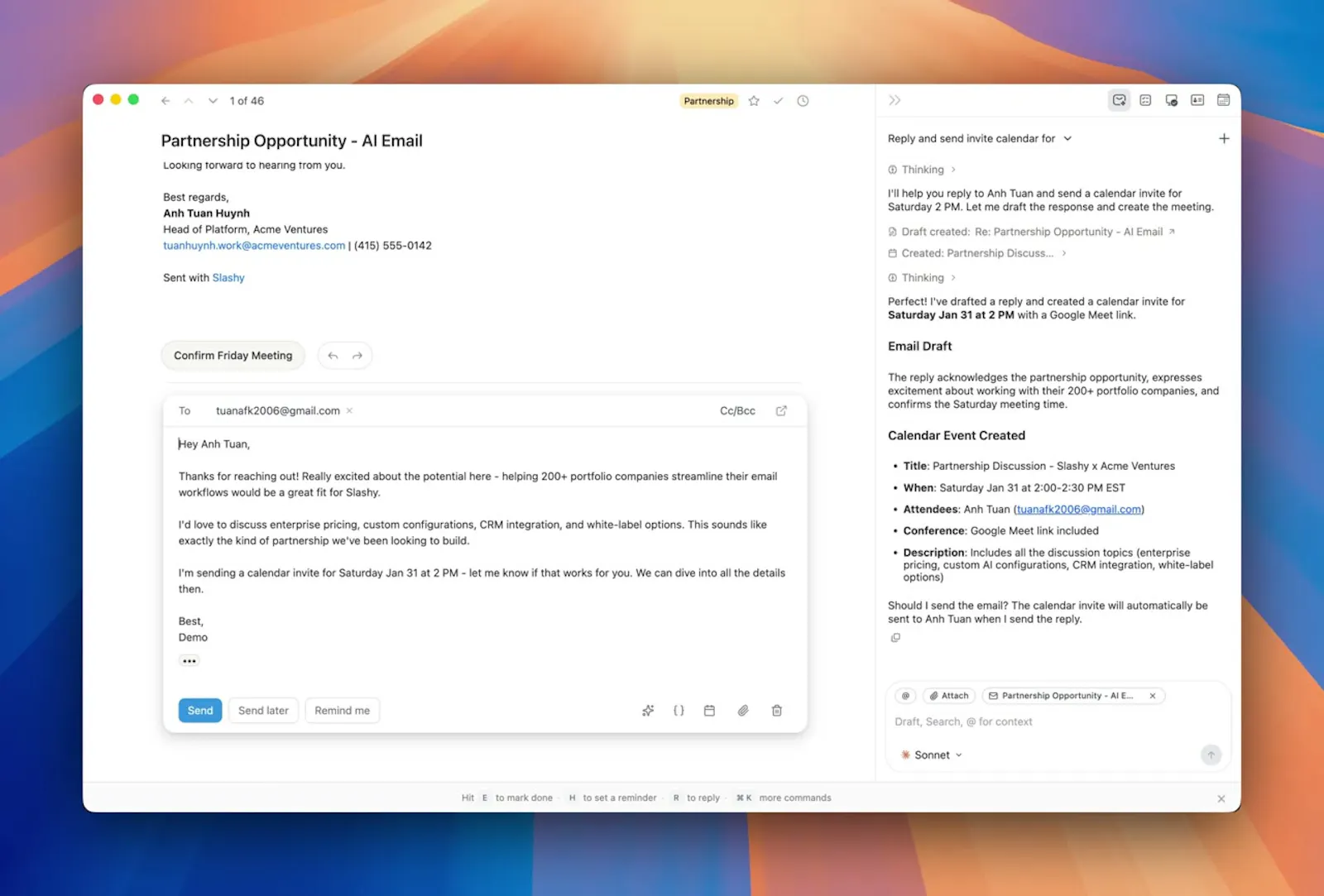 Slashy Assistant screenshot 2