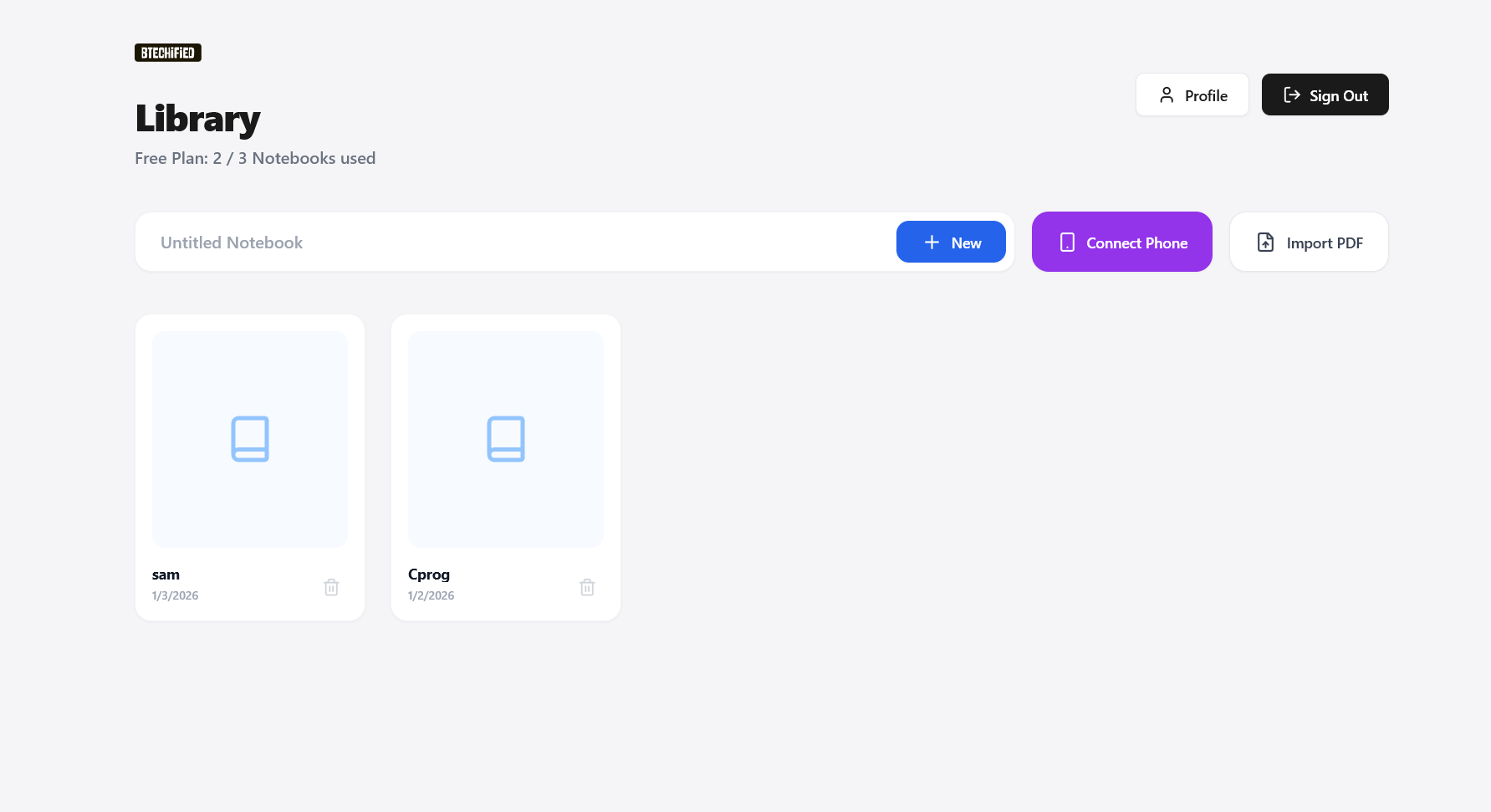 Noteese By Btechified - Screenshot 3 showing product features and functionality