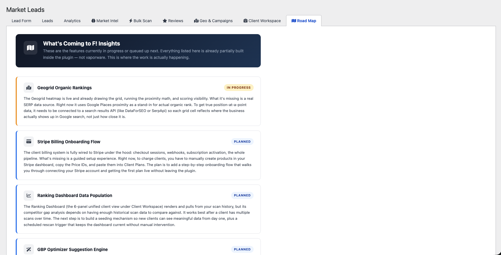 F! Insights, an SEO Intelligence Engine gallery image