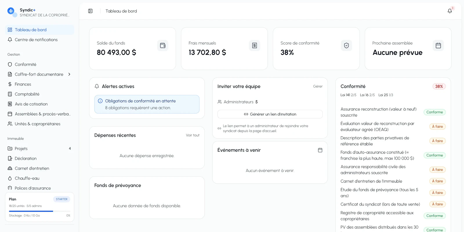 Syndic+ screenshot 2