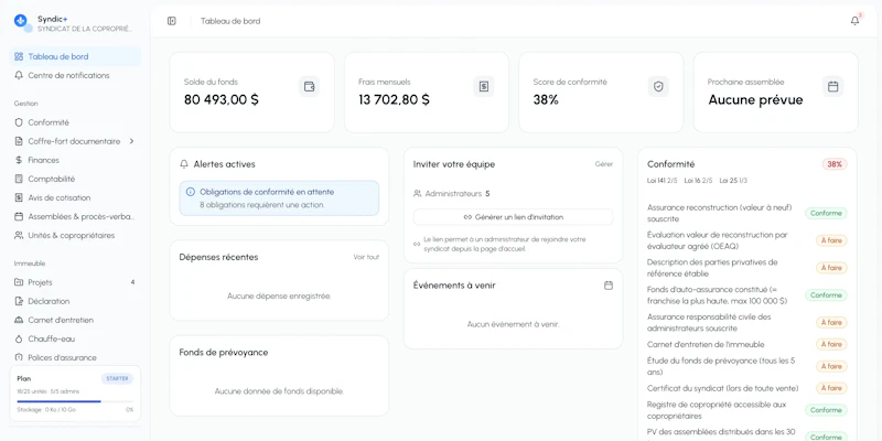 Syndic+ screenshot 2
