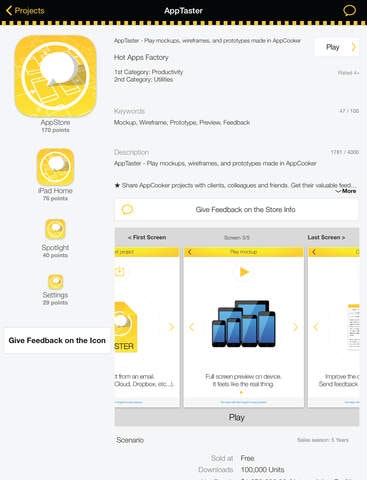 AppTaster gallery image