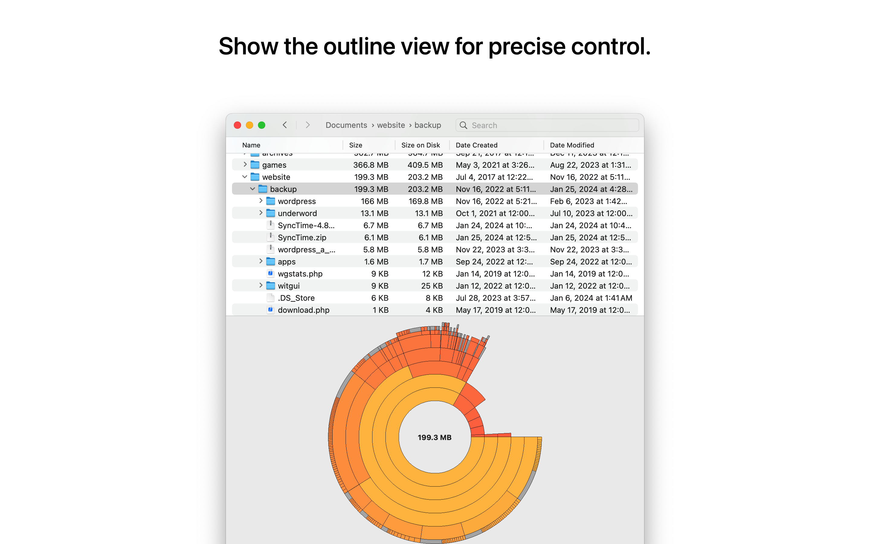 Disk Graph gallery image