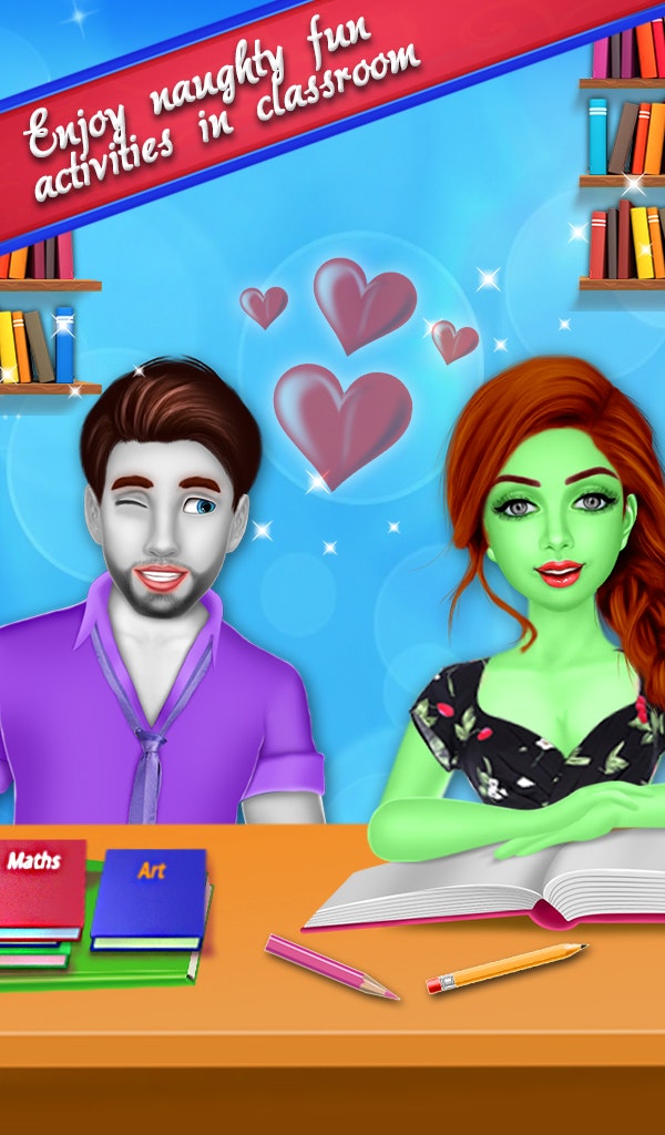 High School Breakup Triangle:Halloween Love Affair gallery image