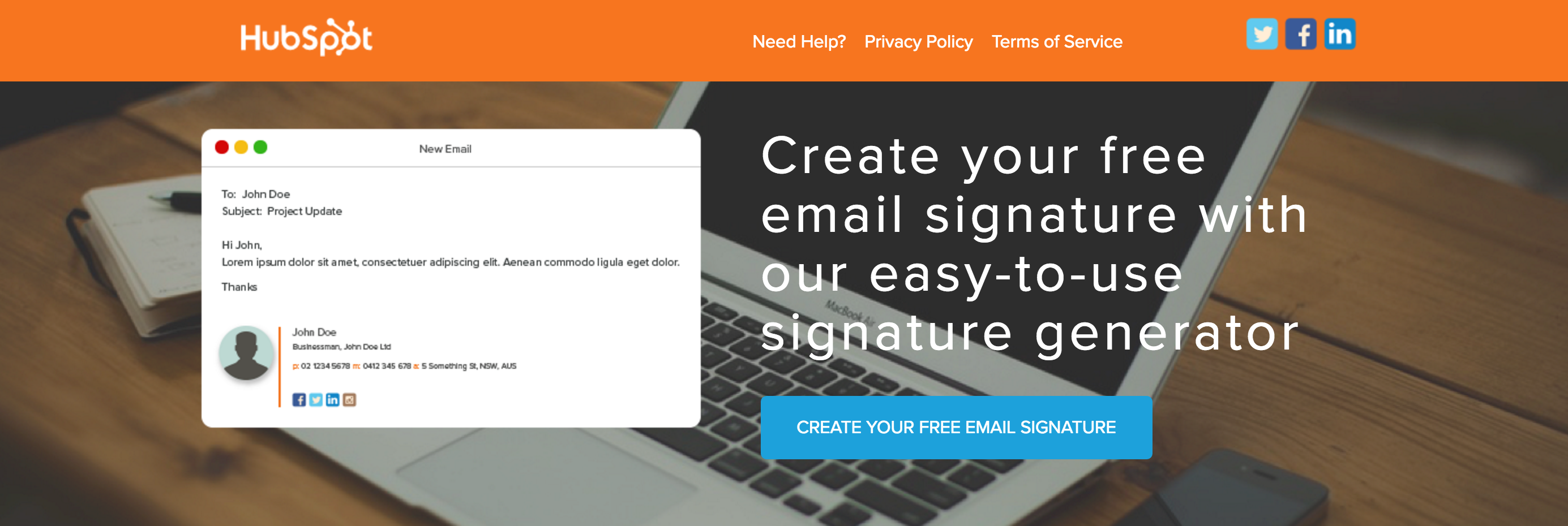 Email Signature Generator