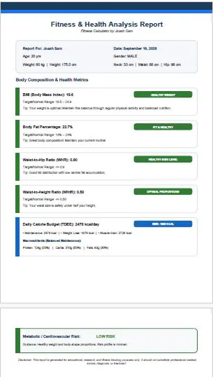 Fitness & BMI Calculator Pro gallery image