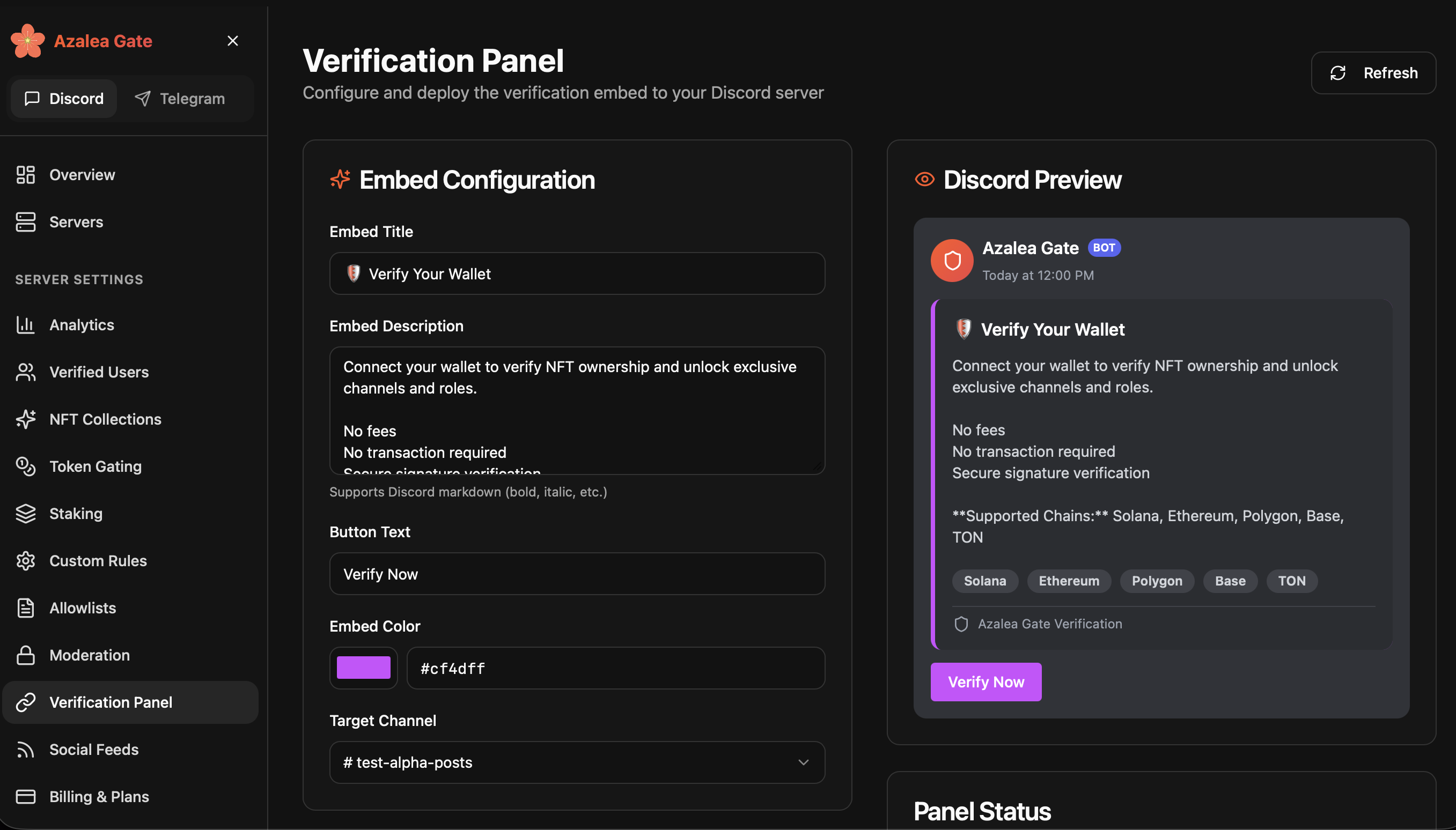 Azalea Gate - Screenshot 2 showing product features and functionality