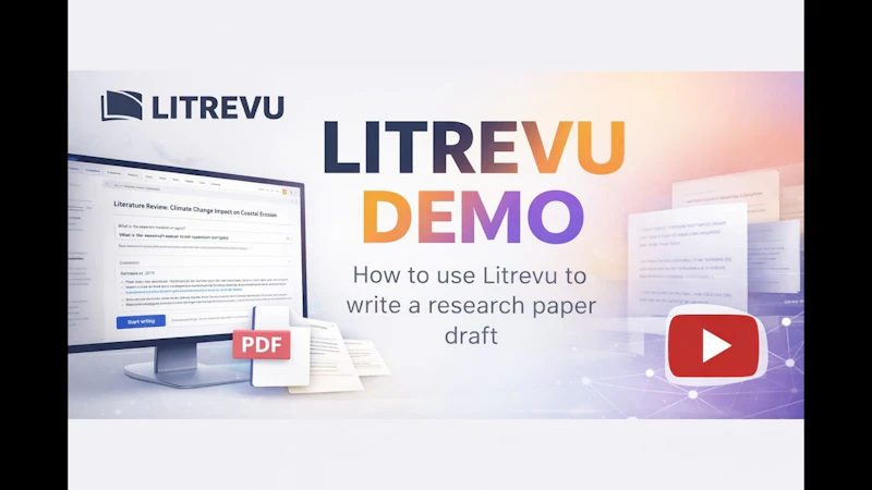 Litrevu screenshot 1 (video preview)