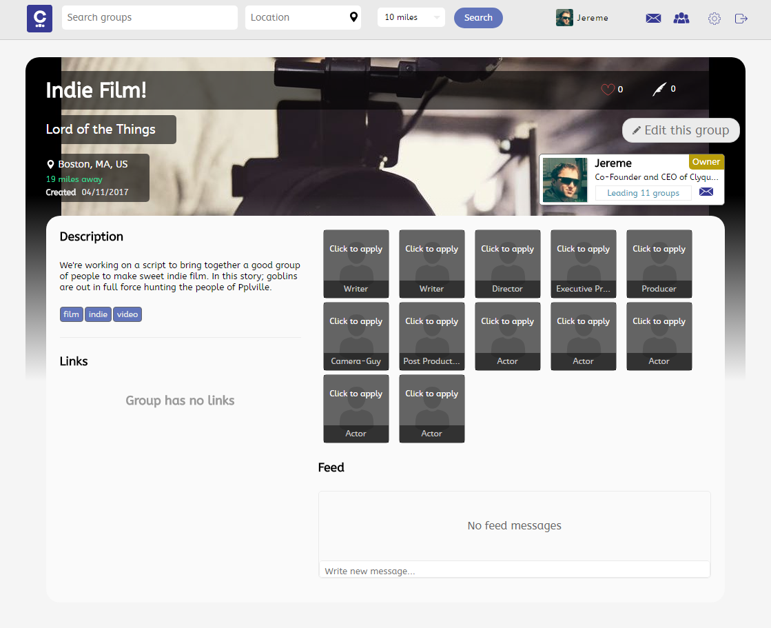 Clyque.com gallery image